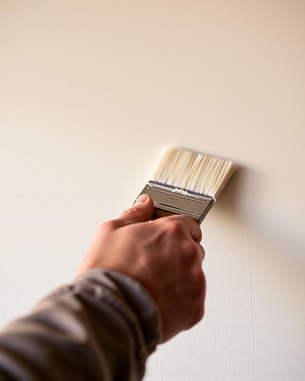 Geste artisanal — peinture